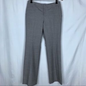 Banana Republic women's Martin fit flat front gray pants, 4P